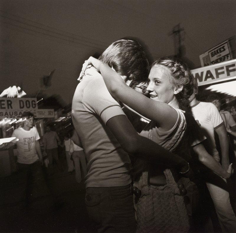 Teen Couple, Allentown Fair by Larry Fink