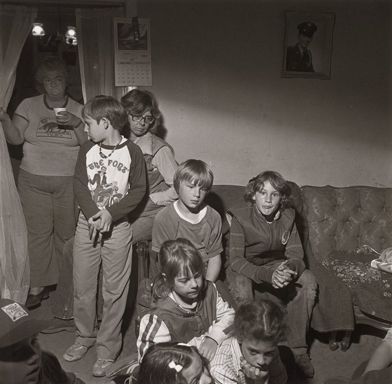 Eleventh Birthday Party at the Sabatine's, Martins Creek, Pennsylvania by Larry Fink