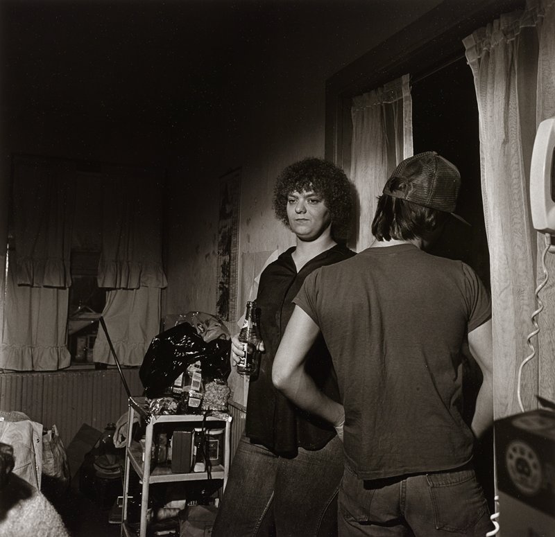 Couple at Sabatine's, Martins Creek, Pennsylvania by Larry Fink