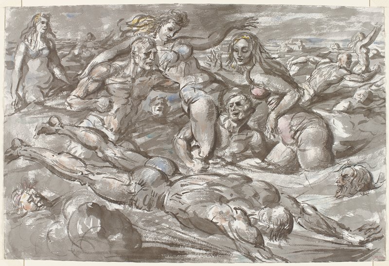 Coney Island Bathers, Reginald Marsh, c. 1946