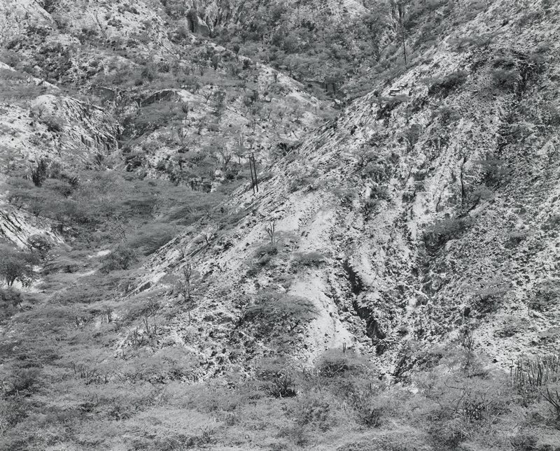 Venezuela 1973, Folded Landscape, Charles H. Traub, 1973