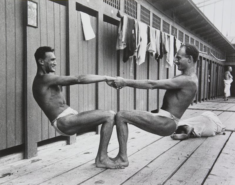 My Brothers, Budapest, André Kertész, 1919