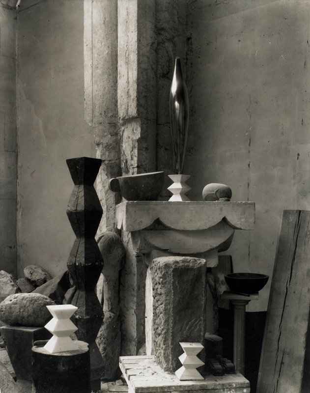 Brancusi's Studio, Edward Steichen, 1927