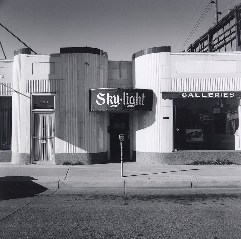 Sky-Light Galleries, Albuquerque, Frank W. Gohlke, 1974