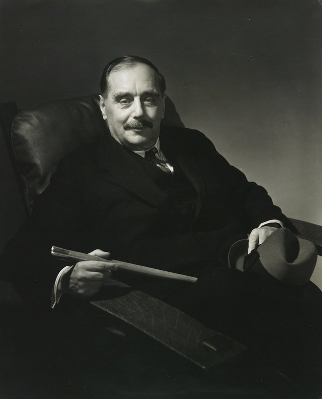 H. G. Wells, New York, Edward Steichen, 1931