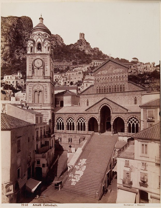 Amalfi, Cattedrale, Giorgio Sommer, 19th century