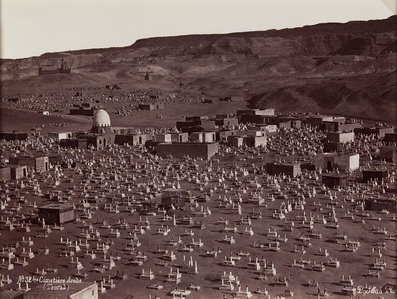 Cimetière Arabe (Tourab), Pascal Sebah, 19th century