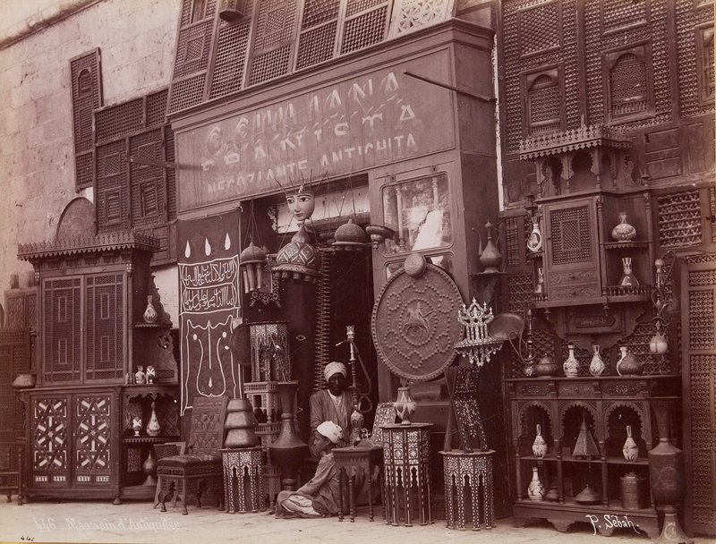 Magasin d'Antiquités, Pascal Sebah, 19th century