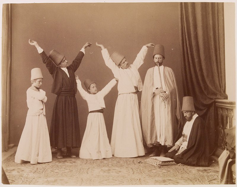 Derriches Tourneurs, Pascal Sebah, 19th century