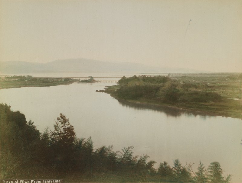 Lake of Biwa From Ishiyama, Tamamura K., c. 1891