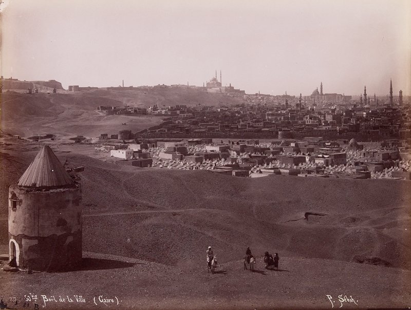 Boût de la Ville (Caire), Pascal Sebah, 19th century
