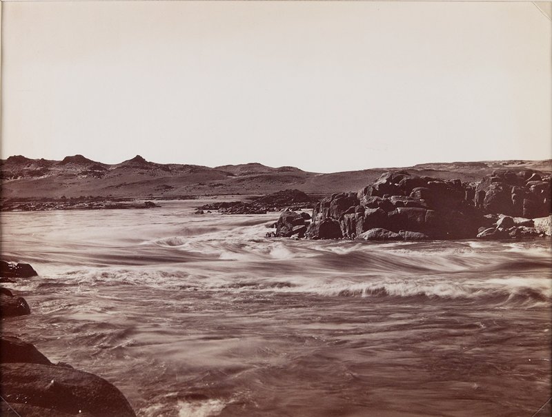 Cataracte d'Assonan, Grande Poolé pour Monter, Pascal Sebah, 19th century