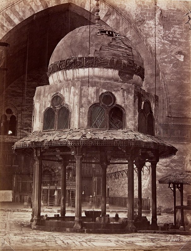 Fontaine de la Mosquée Sultan Hassen, Pascal Sebah, 19th century