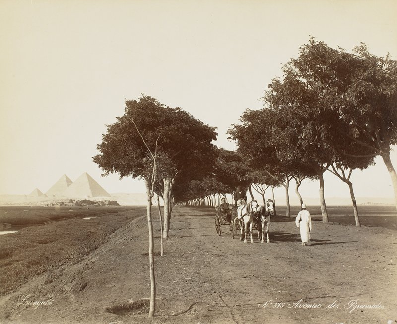 Avenue des Pyramides, Zangaki, 19th century