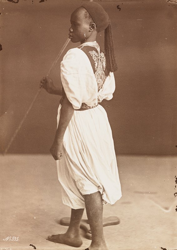 Untitled [Egyptian runner], 19th century