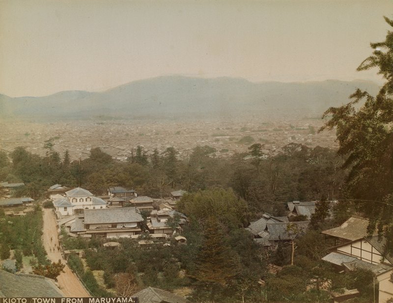 Kioto Town from Maruyama, Tamamura K., c. 1891