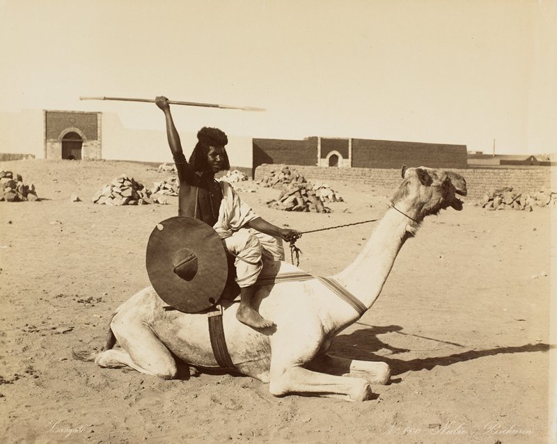 Nubie Bicharin, Zangaki, 19th century