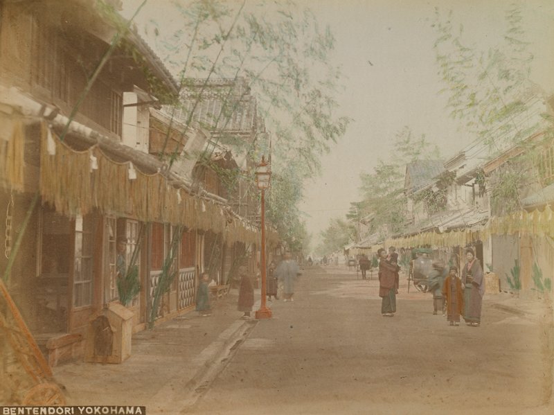 Bentendori, Yokohama, Tamamura K., c. 1891