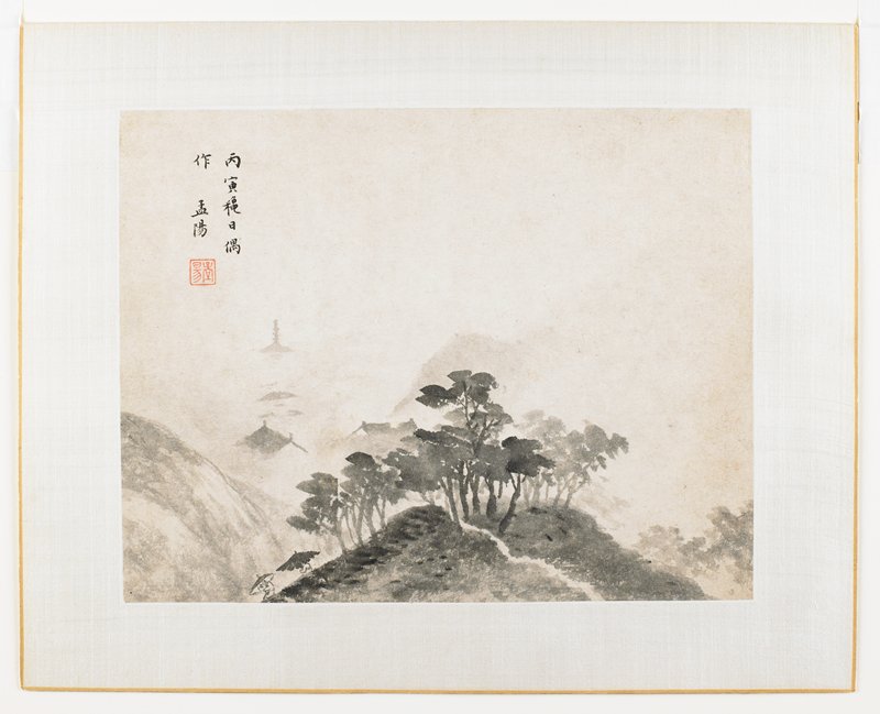 Mountain Grove with Path, Cheng Jiasui, c. 1630