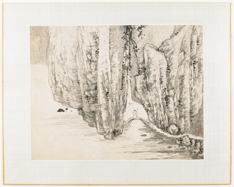 Bridge Between Rocks, Cheng Jiasui, c. 1630