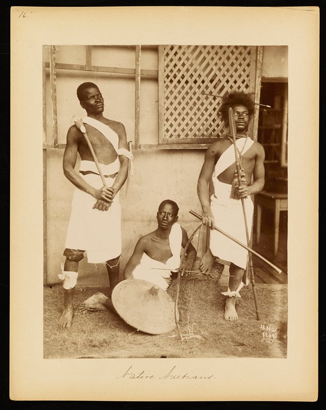 Untitled [Native Nubians], Hippolyte Arnoux, 19th century