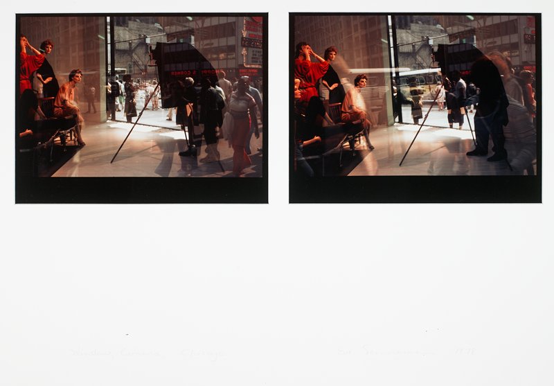 Window, Camera, Chicago, Eve Sonneman, 1978