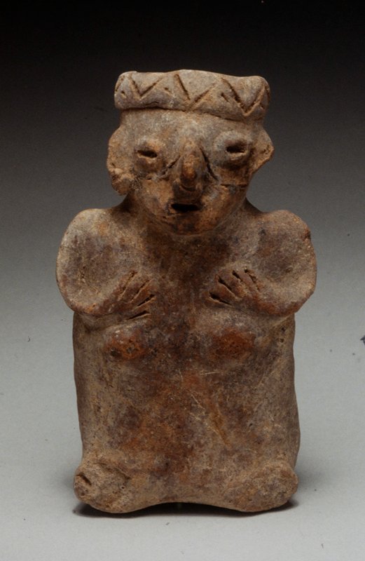 Standing female figure, 100 BCE– 250 CE