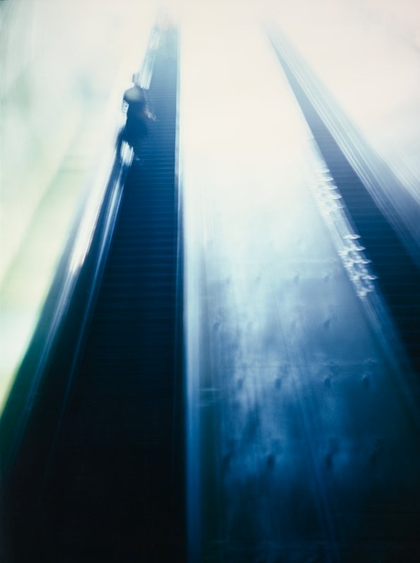 Untitled [escalator scene], Timothy Lamb, 1980