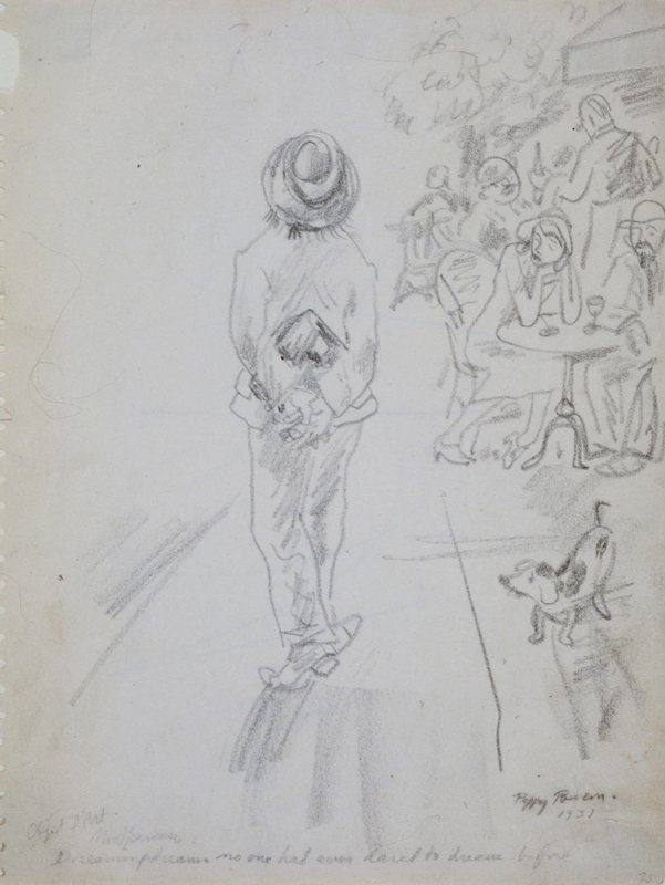 Objet d' Art - Montparnasse (Dreaming Dreams No One Had Dared to Dream Before), Peggy Bacon, 1931