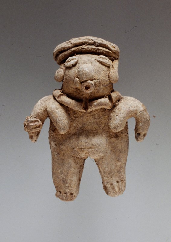 Standing female figure, 250 BCE–300 CE