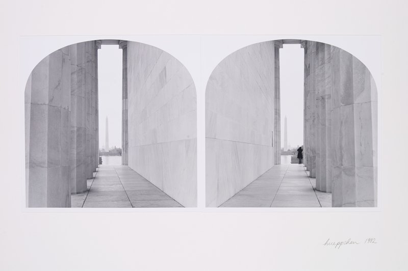 Untitled [view of Washington Monument], Dale R. Hueppchen, 1982