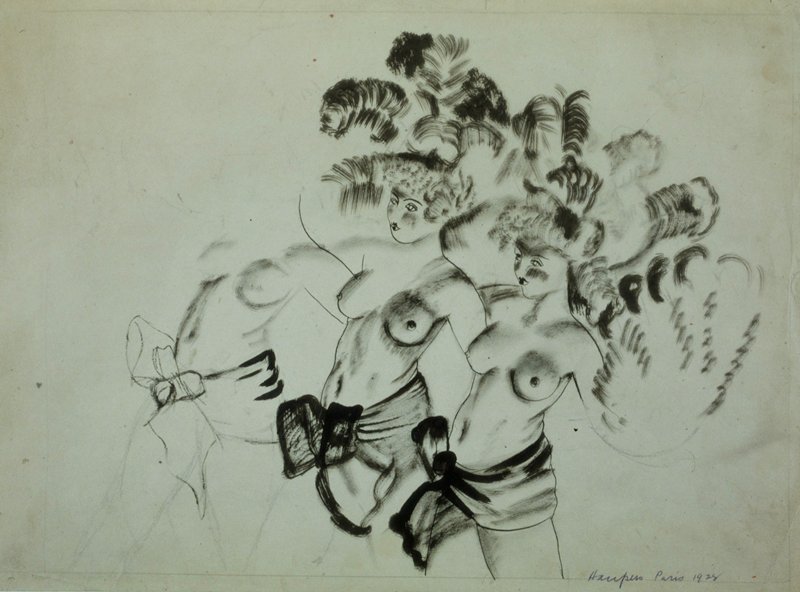 Night Club Dancers, Paris, Clement Haupers, 1928