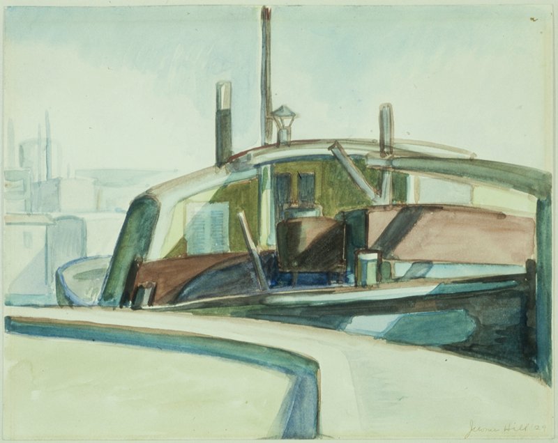 Untitled [Dockside], J. Jerome Hill, 1929