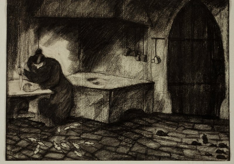 The Kitchen, Stefan Eggeler, c. 1919