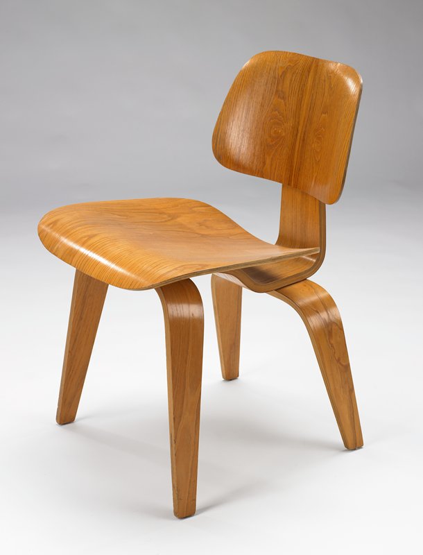 DCW chair (Dining Chair Wood) by Designer: Charles Eames