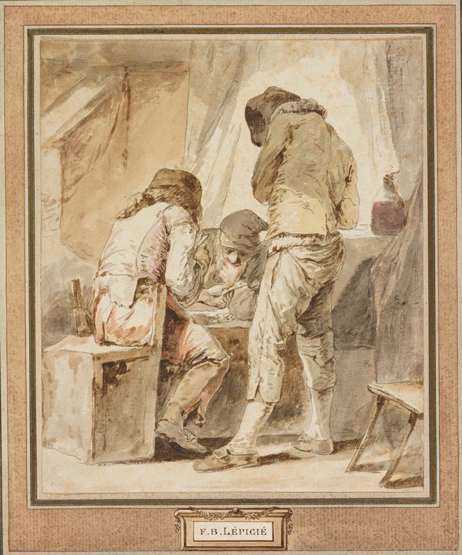 A Difficult Move, Nicolas-Bernard Lépicié, c. 1770–84