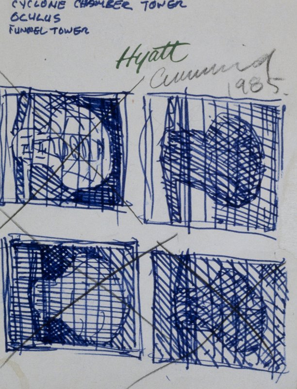 Four Sketches from 'Apex Oculus', Robert Cumming, 1985