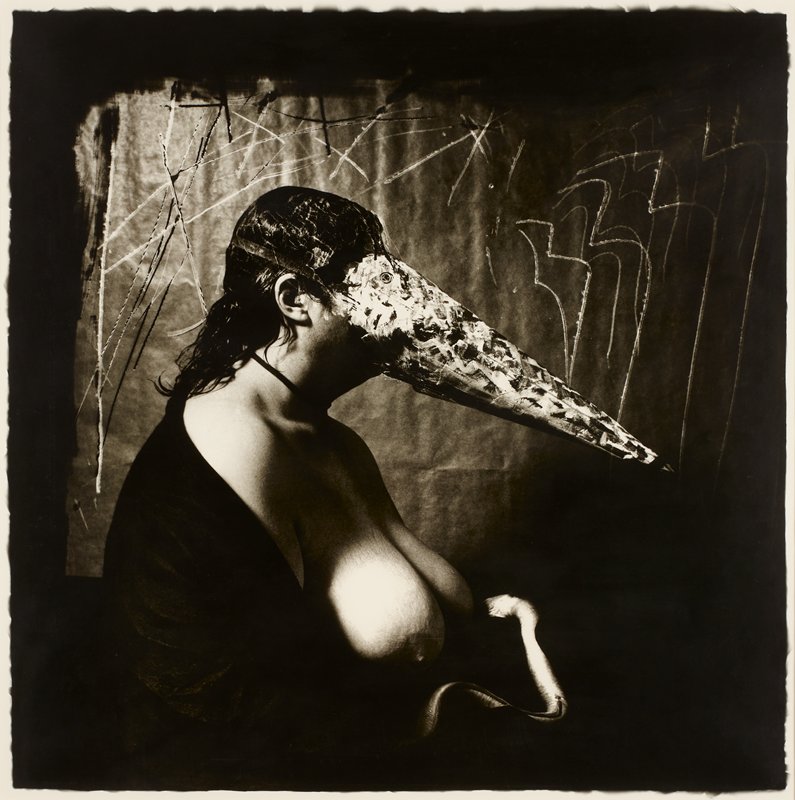 Woman Breast Feeding an Eel, Joel-Peter Witkin, 1979