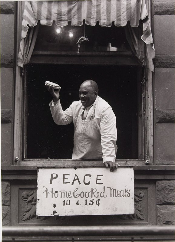 Father Divine Movement, Harlem, Aaron Siskind, 1937
