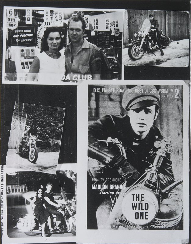 Johnny Davis' Scrapbook, Danny Lyon, c. 1965