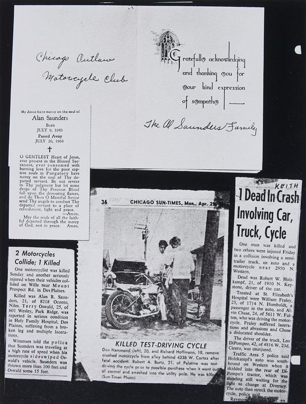 Johnny Davis' Scrapbook, Danny Lyon, c. 1965