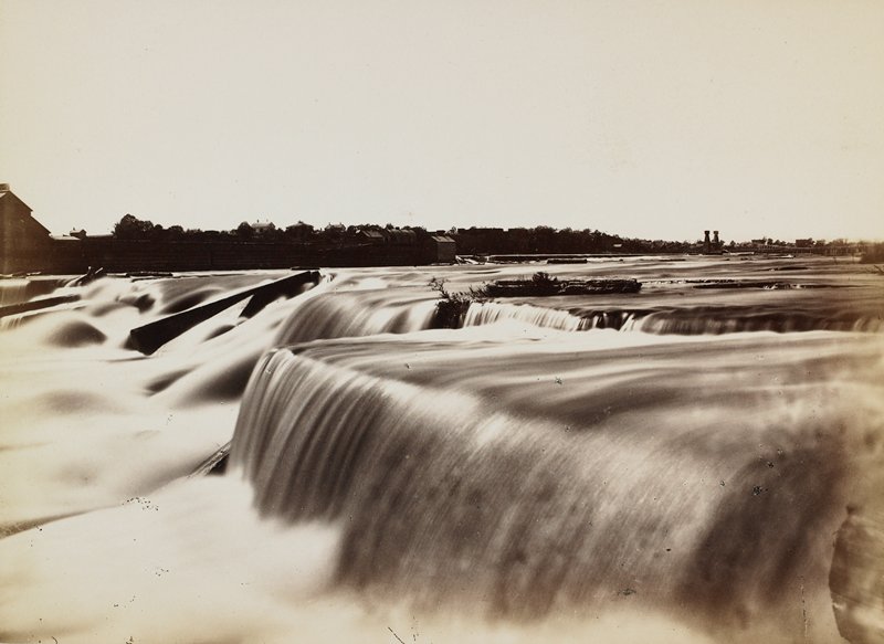 St. Anthony Falls, Benjamin Franklin Upton, 1863