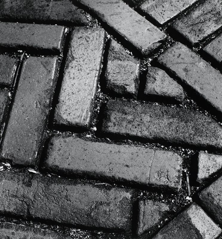 Columbia University Sidewalks, New York City, Rosalee Vogel, before 1968