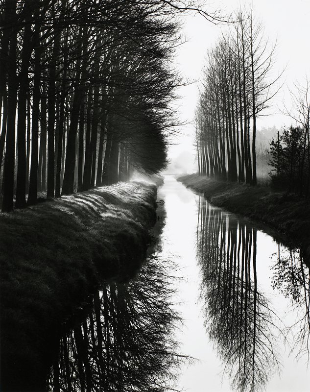 Canal, Netherlands, Brett Weston, 1973