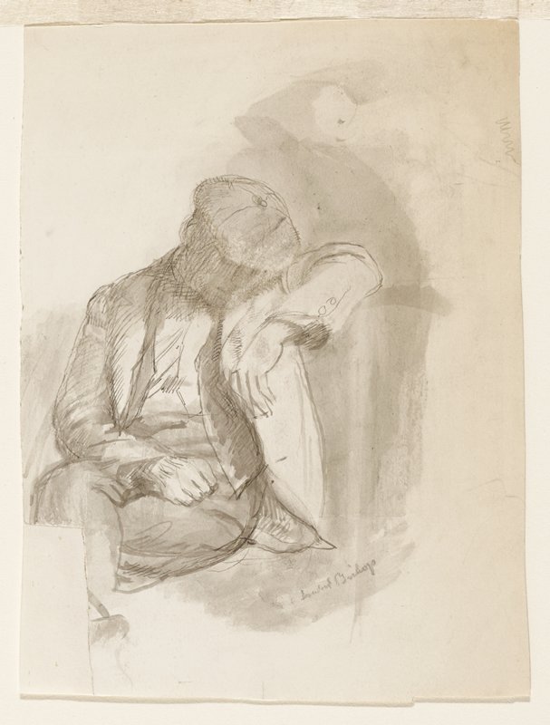 Resting Man, Isabel Bishop, c. 1929
