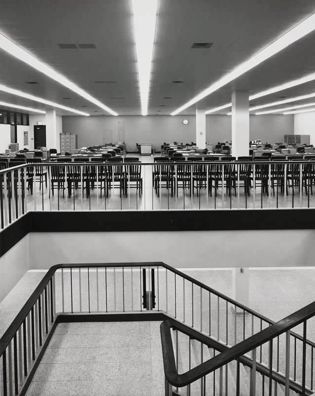 Untitled (office interior), Robert Gene Wilcox, 20th century