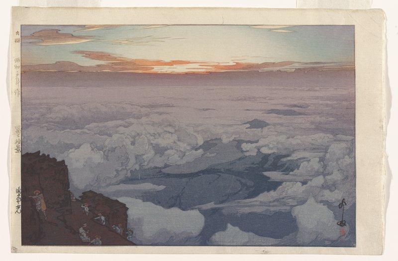 Sunrise Rite, Yoshida Hiroshi, 1928