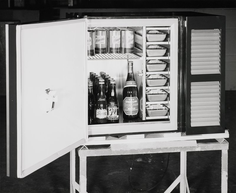 Untitled [opened refirgerator], Robert Gene Wilcox, 20th century