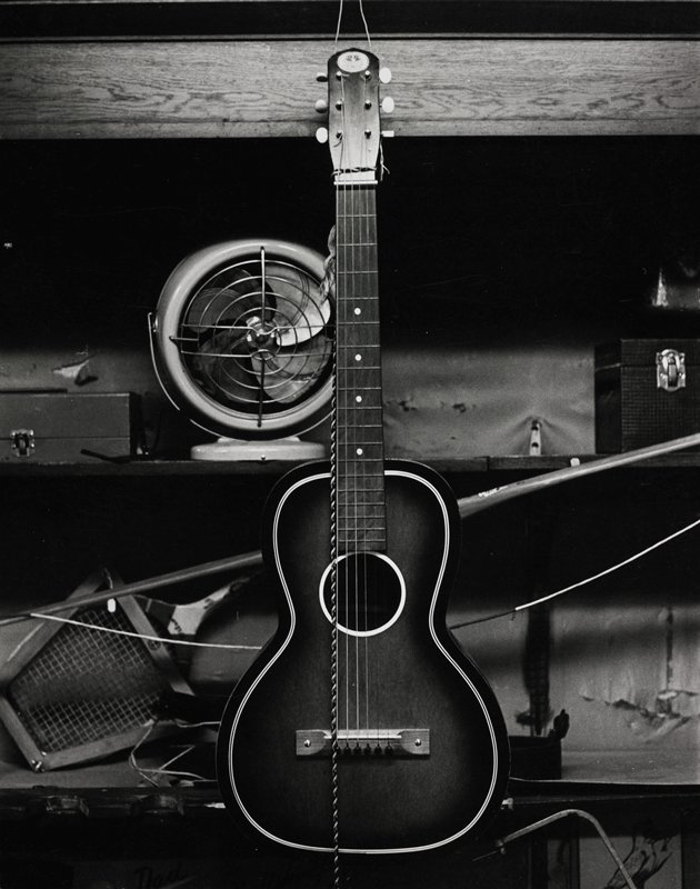 Untitled [guitar], Robert Gene Wilcox, 20th century