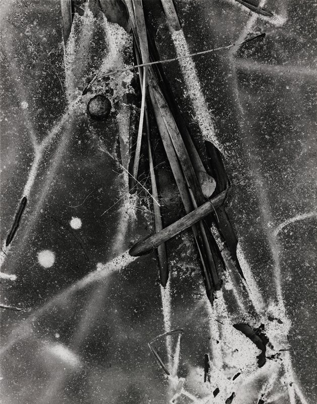 Untitled (frozen pond), Robert Gene Wilcox, 20th century